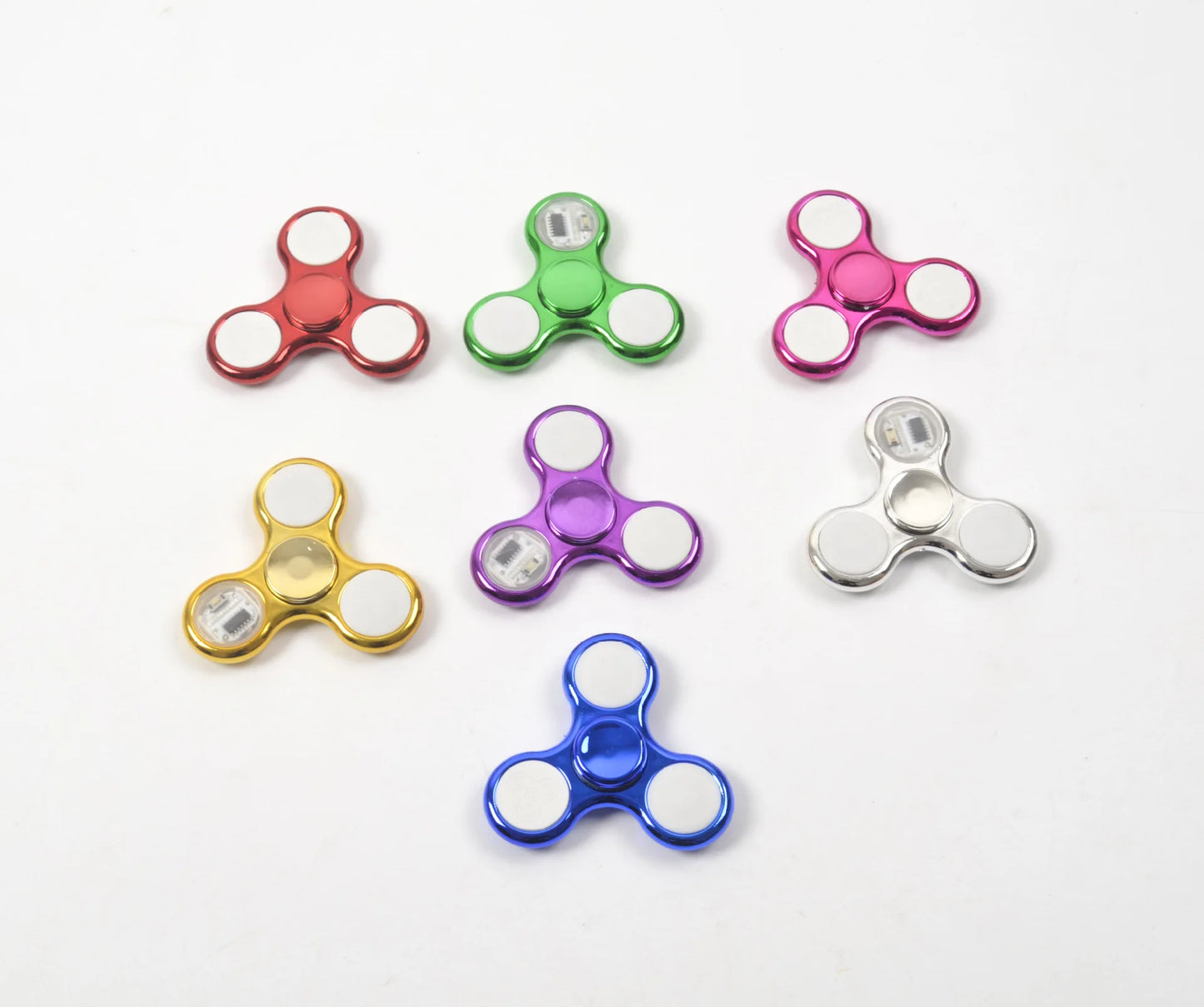 [LED Light Luminous Fidget Spinner] - Stress Anxiety Pressure Relieving fidget toys