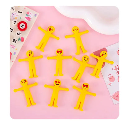 New 1pc Funny Little Man Squishy Fidget Toys Antistress Adult Children Rising Stress Relief Squeeze Toys Kids Charisma Gift Toys