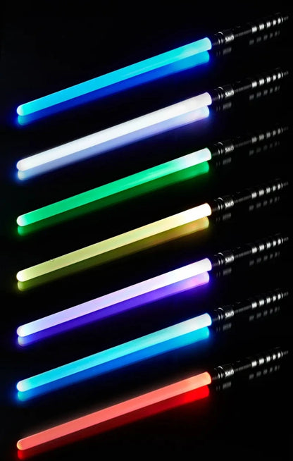 REikirc 75cm RGB  Lightsaber 7-color Light Saber for 3+ Kids Laser Sword Toy Party Glow Swords