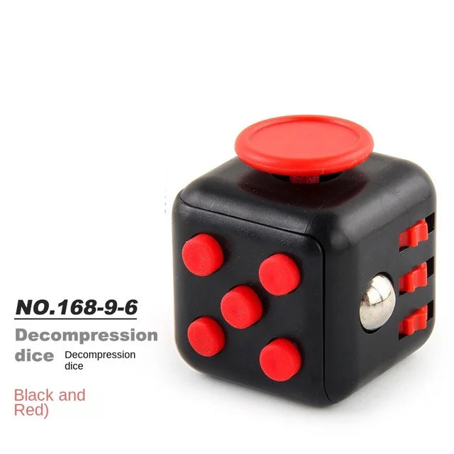 [6 Sides Fidget Cube Toys] - Stress Anxiety Pressure Relieving fidget toys