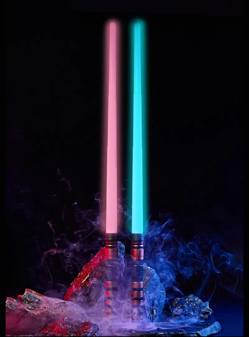 REikirc 75cm RGB  Lightsaber 7-color Light Saber for 3+ Kids Laser Sword Toy Party Glow Swords