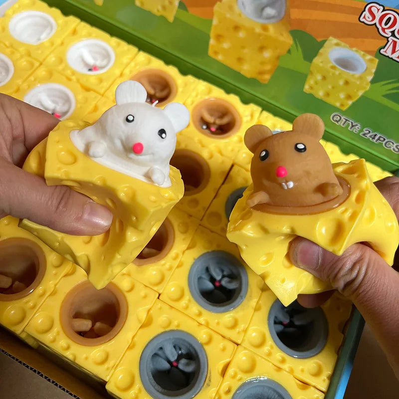 Multiple Types Pop Up Funny Squeeze Anti-stress Toy