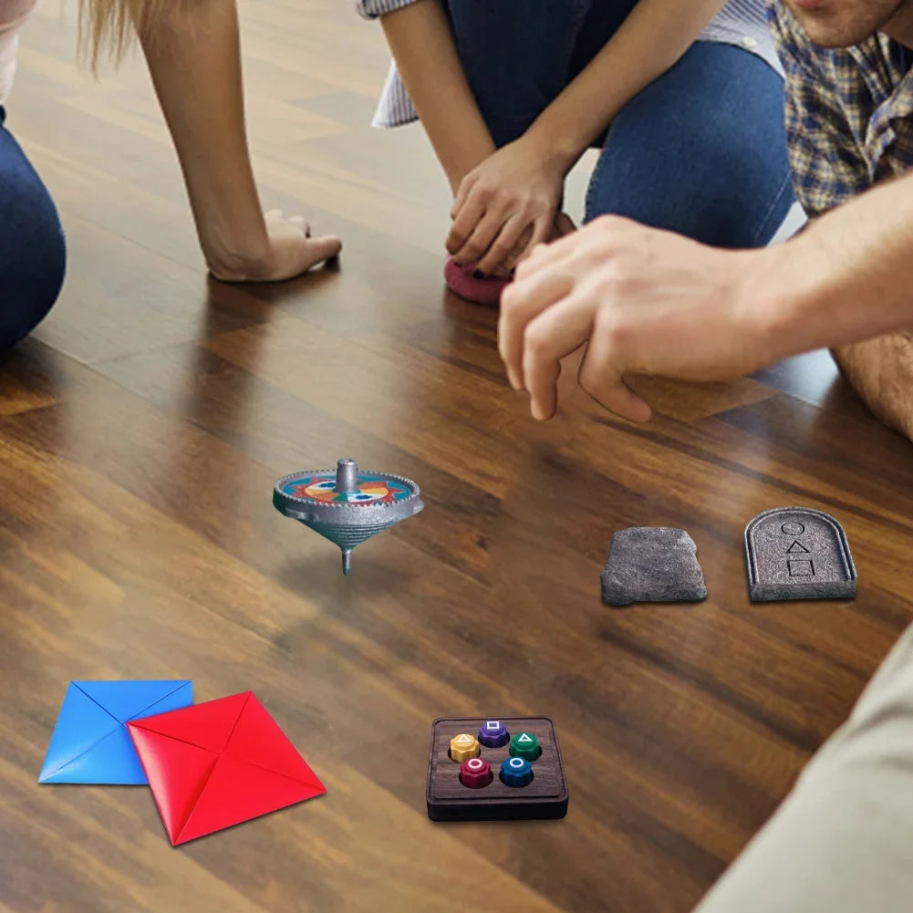 Korean Folk Game Set – Traditional Play Game Set for Fun &amp; Stress Relief