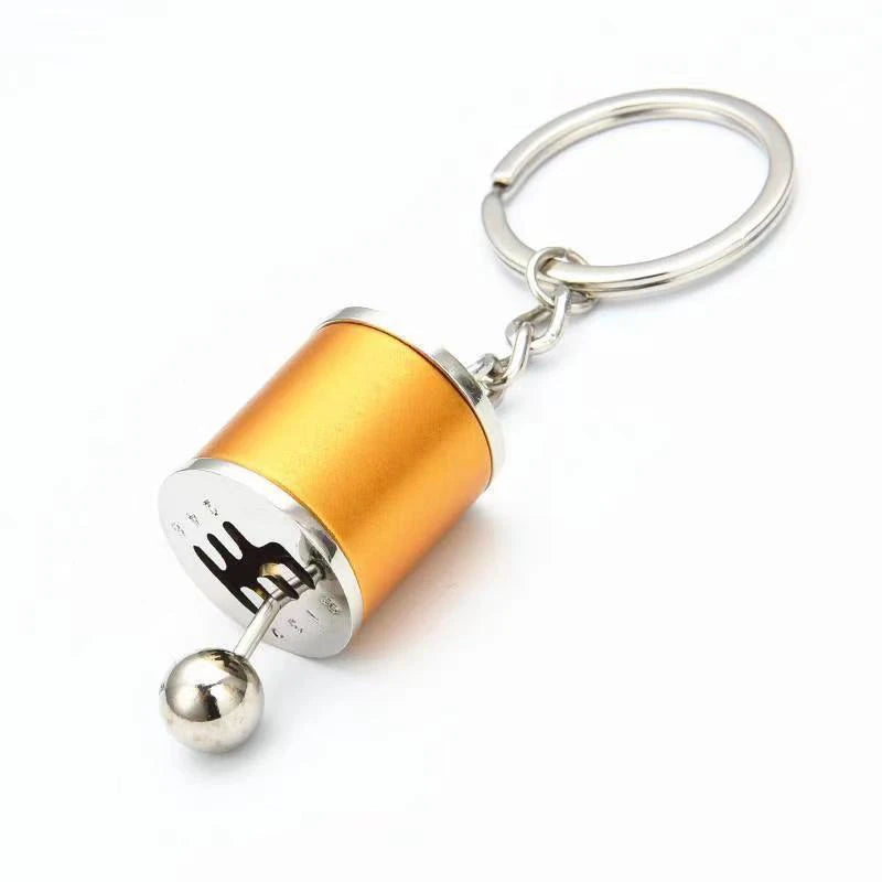 Metal Keyring Creative Car Shifter Keychain Antistress Fidget Toys For Anxiety ADHD Autism Sensory Juguetes Ansiedad Y Estrés