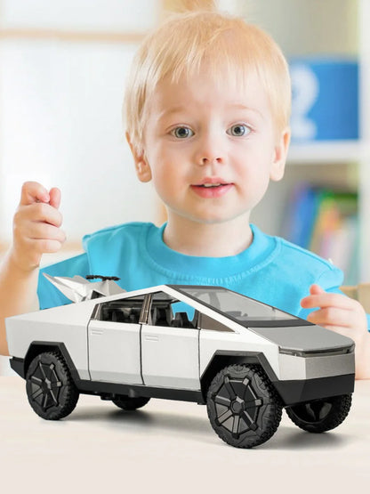 1:32 Scale Zinc Alloy Pickup sUV Model Toy With Sound Lights And Pull-backChristmas Surprise Toy Car For Birthday Gifts For Boys