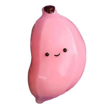 🍌 Cute Shy Chubby Banana – Slow Rebound Stress Relief Toy