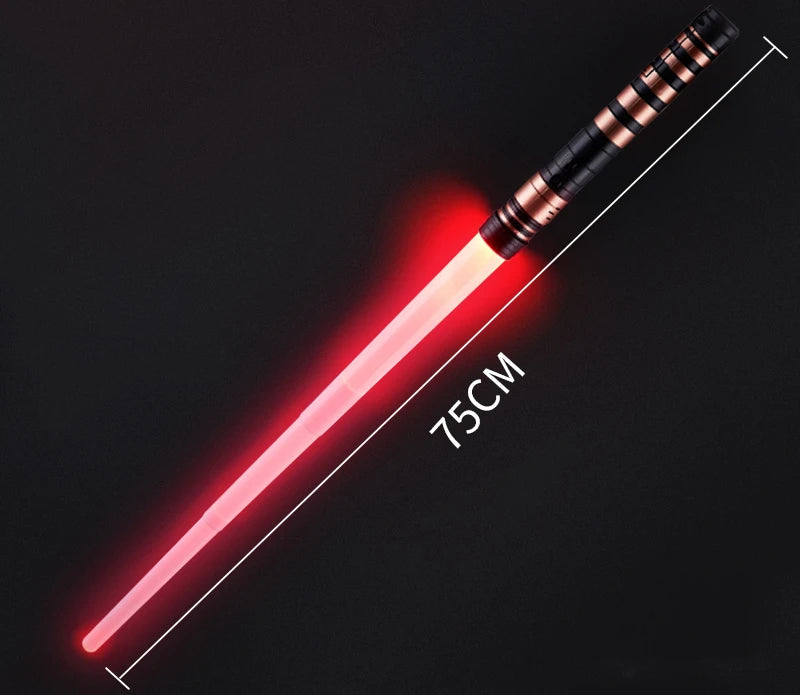 REikirc 75cm RGB  Lightsaber 7-color Light Saber for 3+ Kids Laser Sword Toy Party Glow Swords