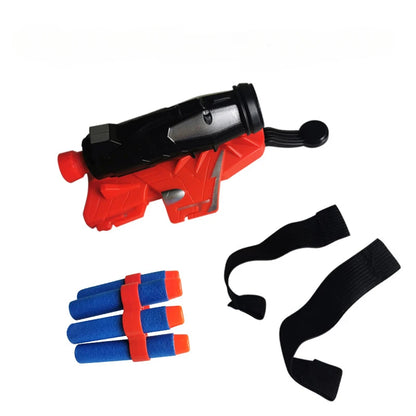 Soft Bullets Launcher Spray Wrist With Gloves Launching Soft Bomb Toy Gun Outdoor Games Toys