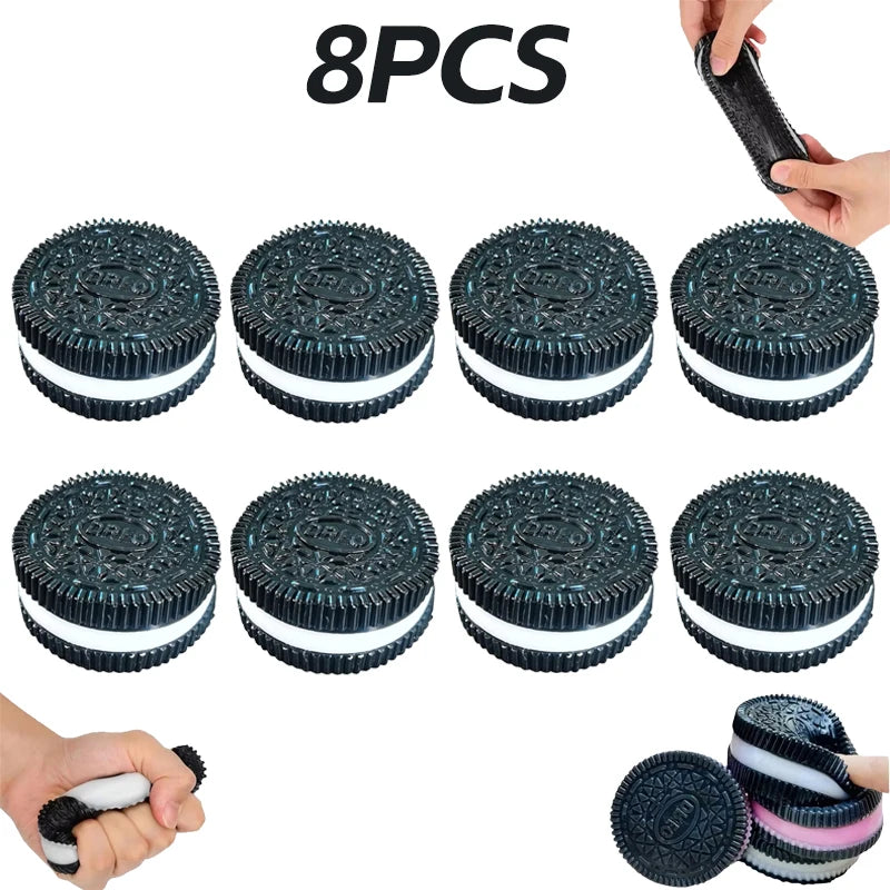 🍪 Oreo Squishy Table Handmade Silicone Stress Relief Toy