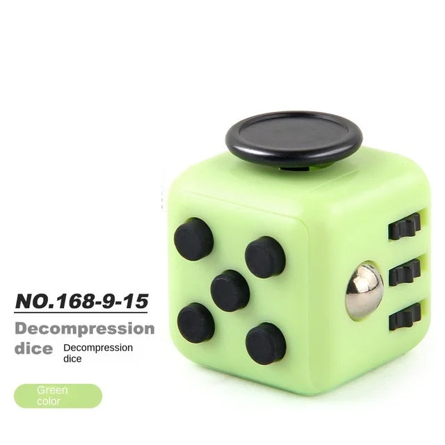 [6 Sides Fidget Cube Toys] - Stress Anxiety Pressure Relieving fidget toys