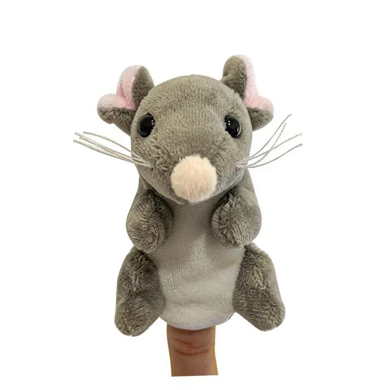 [Animal Finger Puppets] Interactive Role-Play & Storytelling Educational Toy - 9cm, 30 types of animals