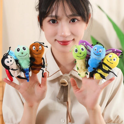 [Animal Finger Puppets] Interactive Role-Play & Storytelling Educational Toy - 9cm, 30 types of animals