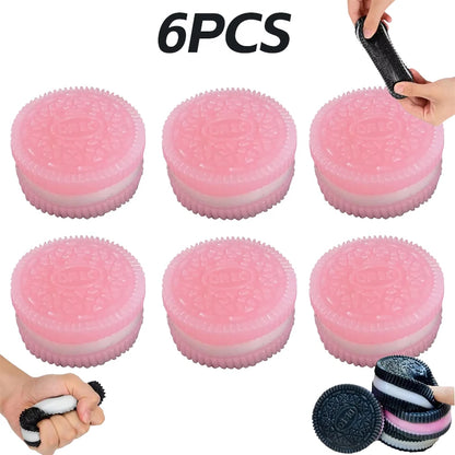 🍪 Oreo Squishy Table Handmade Silicone Stress Relief Toy