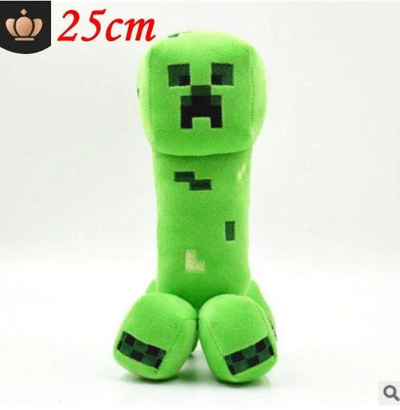 [Minecraft Style Stuffed Plush Toy] Iron Golem Zombie Ocelot Pig Ender Dragon Skull Plush Toy