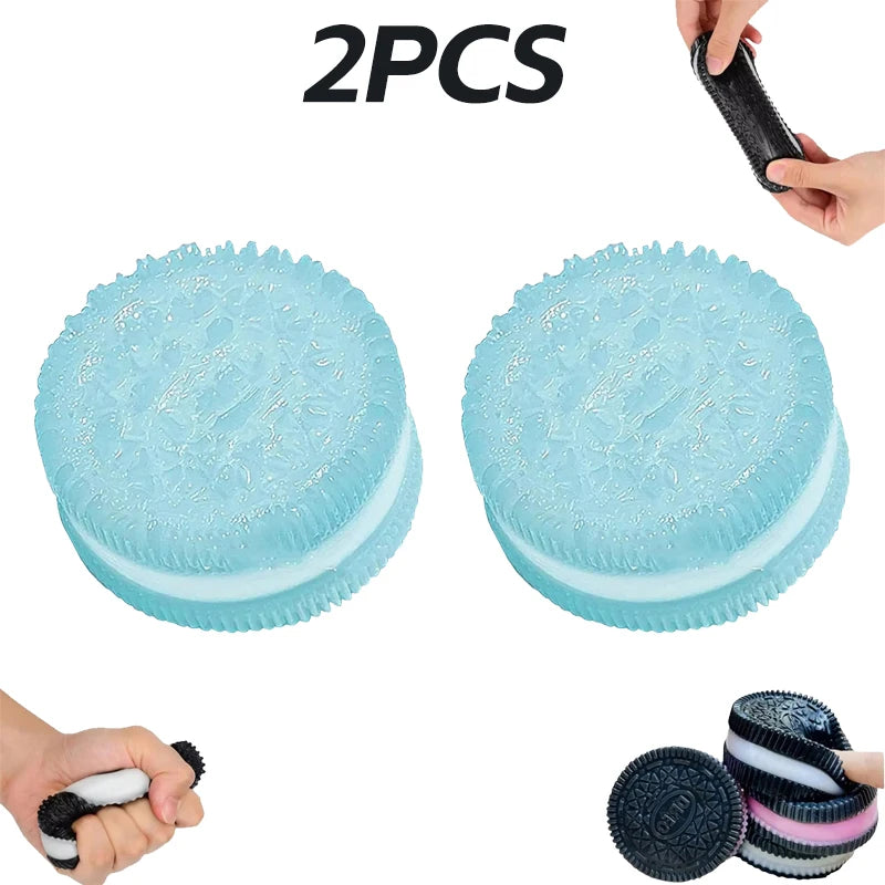 🍪 Oreo Squishy Table Handmade Silicone Stress Relief Toy