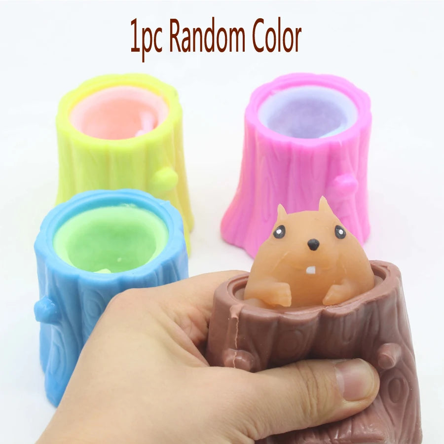 Multiple Types Pop Up Funny Squeeze Anti-stress Toy