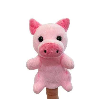 [Animal Finger Puppets] Interactive Role-Play & Storytelling Educational Toy - 9cm, 30 types of animals