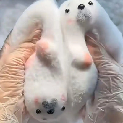 🦭 Mochi Taba Cartoon Seal Squeeze Toy – Perfect for Stress Relief and Fun!